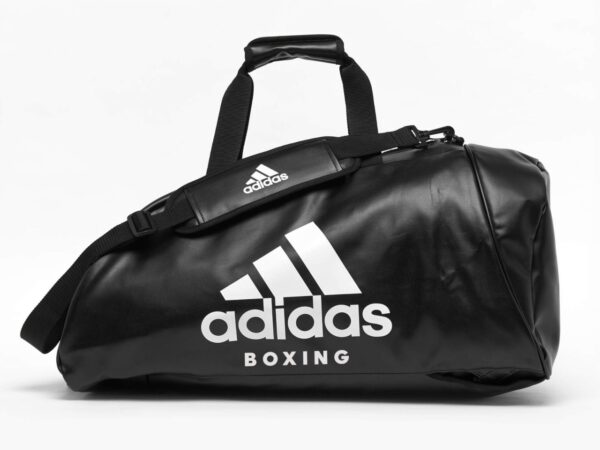 ADIDAS 2in1 Tasche "Boxing" black/white PU