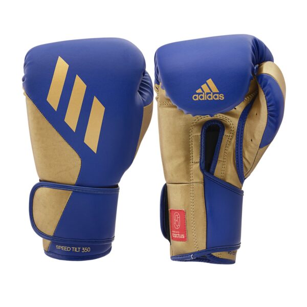 ADIDAS Boxhandschuhe SPEED TILT 350V pro blau/gold *nachhaltig