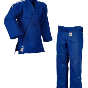 ADIDAS "CHAMPION 2" IJF Judoanzug blau Abverkauf !