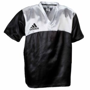 ADIDAS Kickbox-Shirt schwarz/weiß