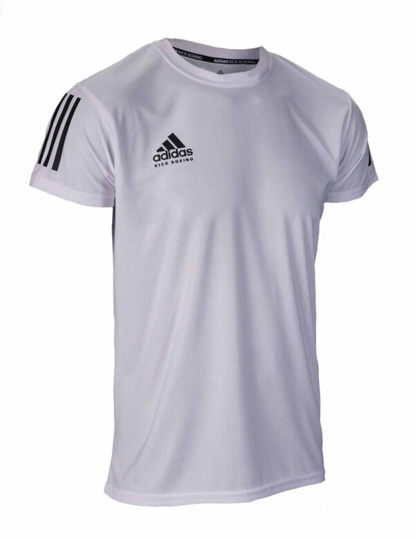 ADIDAS Kickbox-T-Shirt Basic weiß/schwarz