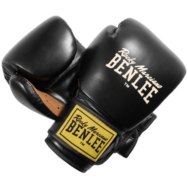 BENLEE Leder Boxhandschuhe EVANS Black