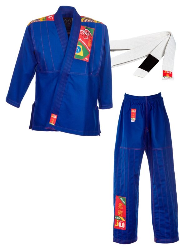 BJJ - Anzug Kinder blau