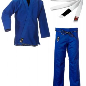 BJJ Starter Gi "Fortaleza" + BJJ Gürtel blau