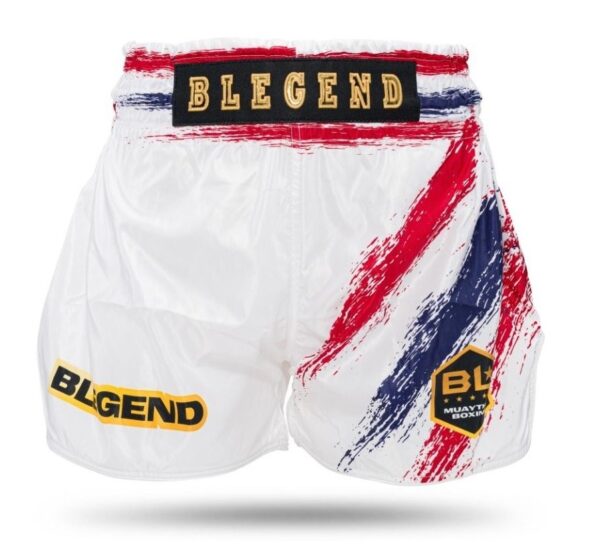 Blegend Muay Thai Shorts - weiß