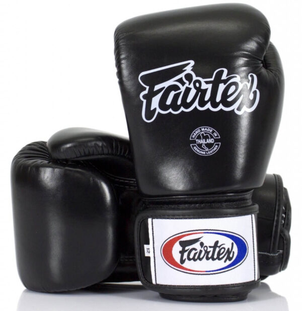 FAIRTEX BGV1 Boxhandschuhe Leder schwarz