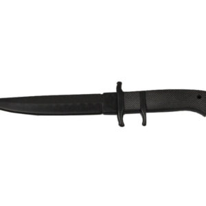 Gummimesser COMMANDO schwarz