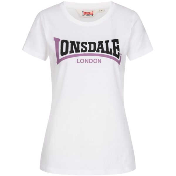 LONSDALE ACHNAVAST T-Shirt Damen white