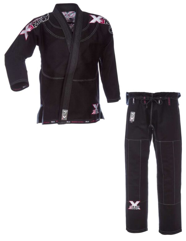 Lady Amazona BJJ-Gi EXTREME 2.0 black/pink