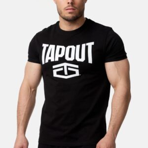 TAPOUT T-Shirt Basic Schwarz