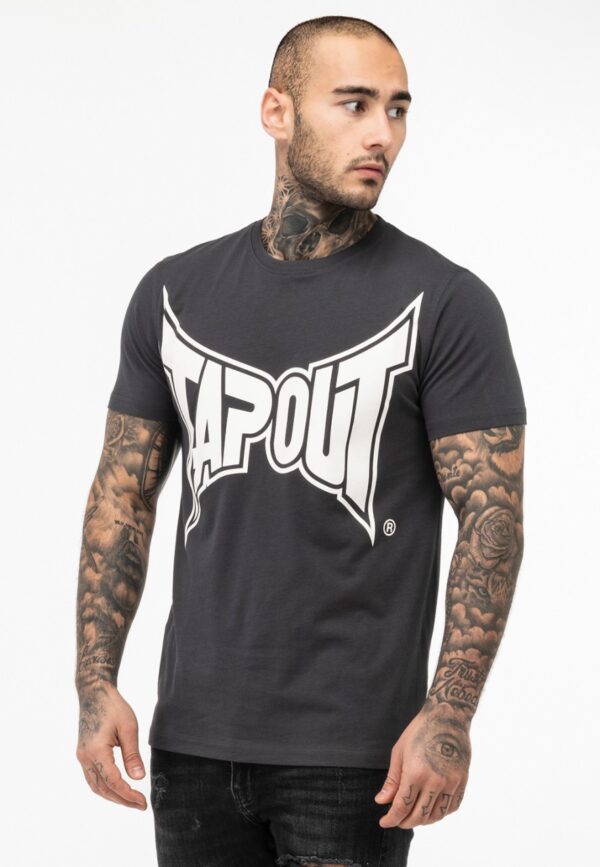 TAPOUT T-Shirt Logo TEE grau