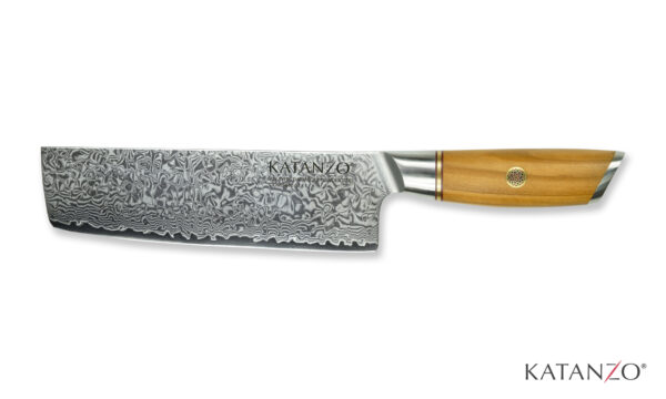 Damast Küchenmesser "Nakiri Messer"