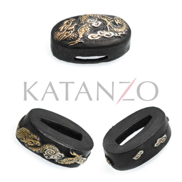 Fuchi und Kashira "Kumo Doragon"