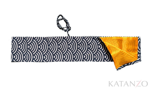 Katana Schwerttasche "Ao Seigaiha"