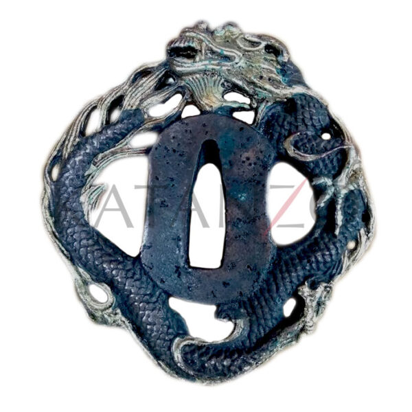 Tsuba "Doragoni Antik"