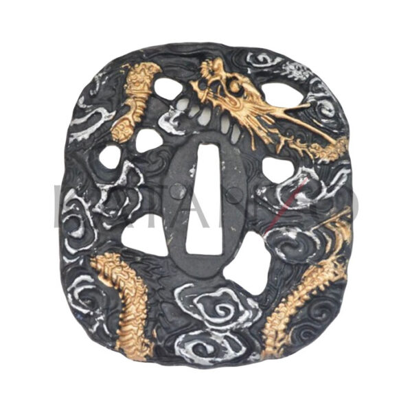 Tsuba "Gōrudo Doragon"