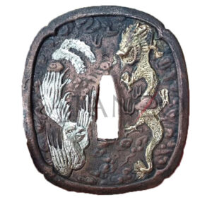 Tsuba "Kodai no Doragon"