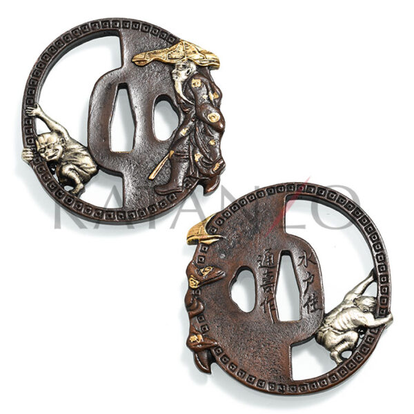 Tsuba "Mājan"