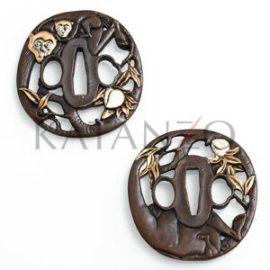 Tsuba "Monkīgyangu"