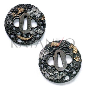 Tsuba "Ryū Mandara"